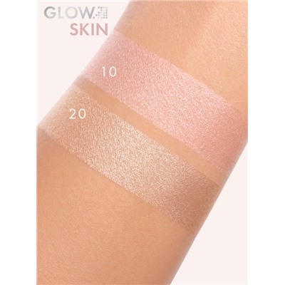 LuxVisage Glow skin Хайлайтер жидкий тон 20 Sunny beige 5г.