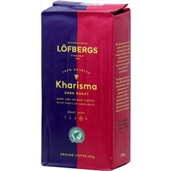 Lofbergs Lila. Kharisma молотый 250 гр. мягкая упаковка