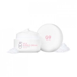Пузырьковый крем для лица G9Skin Milk Bubble Cream