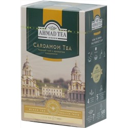 AHMAD TEA. Classic Taste. Cardamom Tea 100 гр. карт.пачка (Уцененная)
