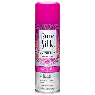 Пена для бритья Barbasol Pure Silk Raspberry (206 г) USA для женщин