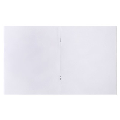 Тетрадь для скетчей А5, 32 листа "Коллаж", обложка мелованный картон, блок 100 г/м2