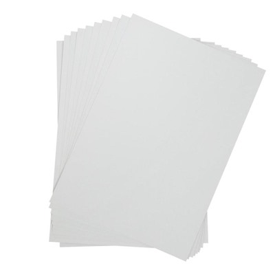 Картон белый А4, 10 листов "Беседка", мелованный, 200 г/м²