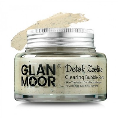 Glan Moor Detok Zeolite Clearing Bubble Pack - Очищающая маска с цеолитом 100мл