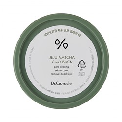 [DR. CEURACLE] Маска для лица очищающая МАТЧА Matcha Clay Pack, 115 г