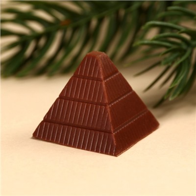 Шоколадная пирамидка «Ставь ёлку, я отвлеку кота», 6, 5 г.