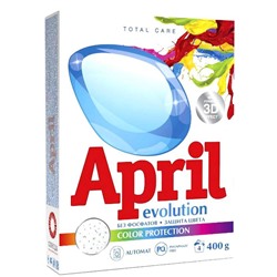 Сонца April Стиральный порошок Evolution color protection Автомат 400г