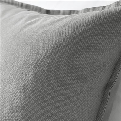 GURLI ГУРЛИ, Чехол на подушку, серый, 65x65 см