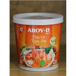 Соус Паста Том Ям на основе растительных сливок в пластиковой бутылке Aroy-D