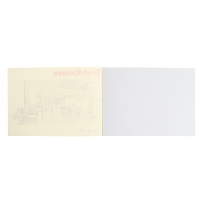 Альбом для черчения А4, 10 листов, блок 200 г/м², на клею, ErichKrause, без рамки