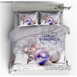 Одеяло Mency Merry Christmas с простыней и наволочками ODMENMC08