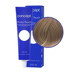 Concept Profy Touch 8.1 Профессиональный крем-краситель для волос, пепельный блондин, 100 мл