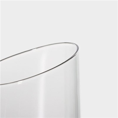 Набор бокалов стеклянных для шампанского Magistro «Иллюзия», 180 мл, 5,5×27,5 см, 2 шт