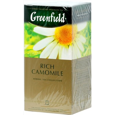 Greenfield. Rich Camomile карт.пачка, 25 пак.