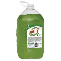 Средство для мытья посуды "Velly  light" (зеленое яблоко), 5 кг