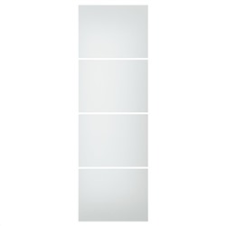 SVARTISDAL СВАРТИСДАЛЬ, 4 панели д/рамы раздвижной дверцы, белый под бумагу, 75x236 см