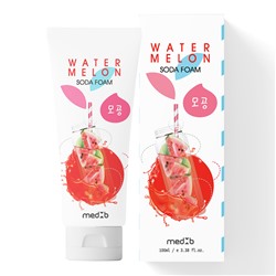 [MED B] Пенка для лица ПИЩЕВАЯ СОДА / АРБУЗ Watermelon Soda Foam, 100 мл
