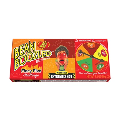 Острые драже Jelly Belly Bean Boozled Fiery Five (игра с крутящимся диском), 99 г