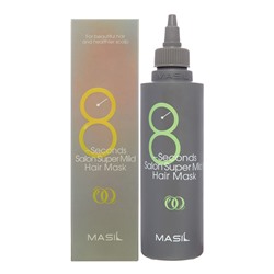 [MASIL] Маска для ослабленных волос ВОССТАНАВЛИВАЮЩАЯ Masil 8 Seconds Salon Super Mild Hair Mask, 200 мл