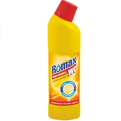 Фабрика Ромакс Romax WC Универсальное чистящее средство Лимонная свежесть 750г