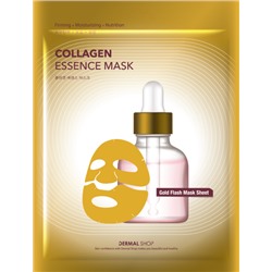 [DERMAL] Маска для лица фольгированная КОЛЛАГЕН Collagen Essence Mask Gold Foil, 30 мл