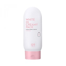 Маска для лица и тела осветляющая Berrisom G9 White In Creamy Pack, 200 мл.