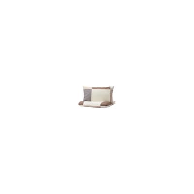 BRUNKRISSLA БРУНКРИСЛА, Пододеяльник и наволочка, коричневый, 150x200/50x70 см