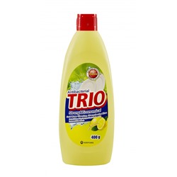 [TRIO] Средство для мытья посуды ЛИМОН антибактериальное, 400 мл