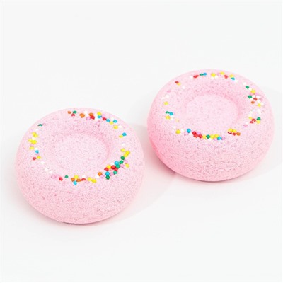 Бурлящие пончики для ванны "Мечтай!", 2 шт х 65 гр., ягодный десерт