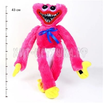 Мягкая игрушка Кисси Мисси Huggy Wuggy 41 см РОЗОВАЯ / киси миси и хаги ваги HW-pink41, HW-pink41