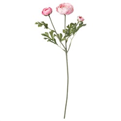 SMYCKA СМИККА, Цветок искусственный, лютик/розовый, 52 см