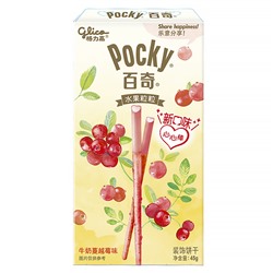 Бисквитные палочки Glico Pocky со вкусом мороженого и клюквы, 45 г