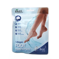 [EKEL] Маска-эксфолиант для ног КОЛЛАГЕН Collagen Foot Peeling Pack, 40 г