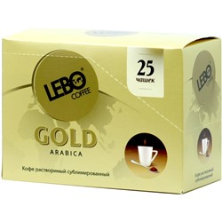 LEBO. Gold карт.пачка, 25 пак.