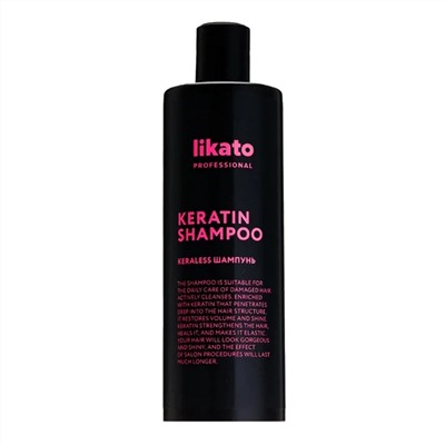Likato Шампунь для волос с кератином / Keraless Keratin Shampoo, 400 мл