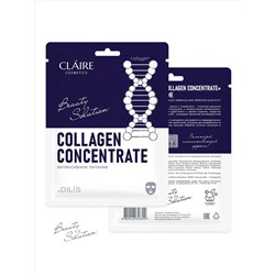 Claire Cosmetics Beauty Solution Тканевая маска «Collagen Concentrate»