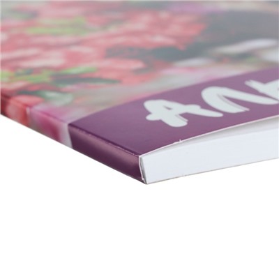 Альбом для рисования А4, 40 листов, на клею, Erich Krause «Жизнь в цветах», блок 120 г/м2, обложка мелованный картон 170 г/м2, жёсткая подложка 360 г/м2, белизна 100%