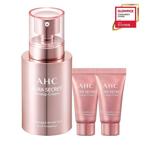 Olive young корейская косметика. Aura Secret Tone up Cream. AHC Aura Secret Tone up Cream Mini, 10ml. AHC Aura Secret. AHC Pink Aura Secret Tone up Cream 50ml.