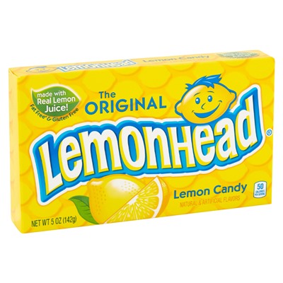 Конфеты Lemonhead со вкусом лимона, 142 г