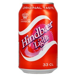 Газированный напиток Harboe Hindbaer Light со вкусом малины, 330 мл