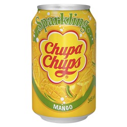 Газированный напиток Chupa Chups Mango со вкусом манго, 345 мл