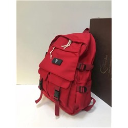 Рюкзак тканевый универсальный красный