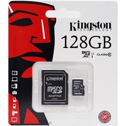 Микро-флэшкарта MicroSD Kingston Class 10 128GB