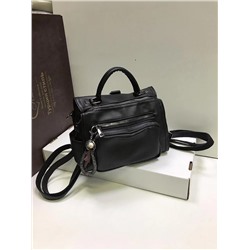 Женская сумка-рюкзак ЭКО кожа черный
