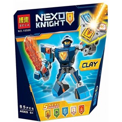 Конструктор BELA Nexo Knights "Боевые доспехи Клэя" , 85 деталей арт. 10586