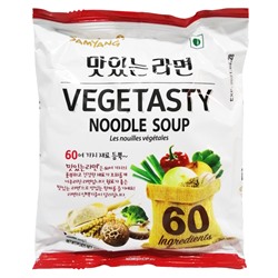 Лапша быстрого приготовления Samyang Vegetasty Noodle Soup со вкусом овощного ассорти, 115 г