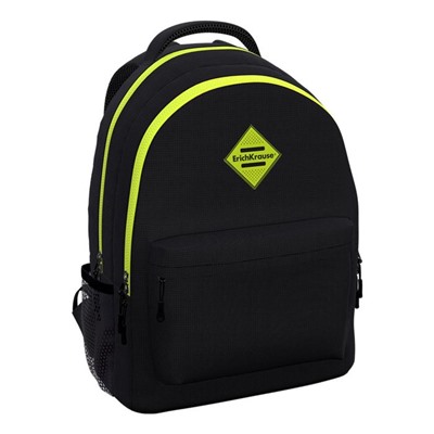 Рюкзак молодежный Erich Krause EasyLine 44*33*23 20L Black&Yellow, чёрный/жёлтый 48610