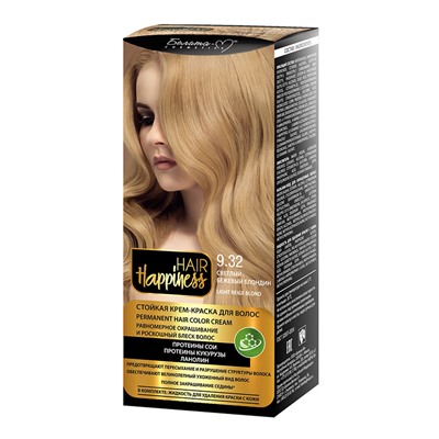 Белита-М Hair Happiness Крем-краска для волос аммиачная №9.32 бежевый блондин