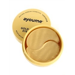 Гидрогелевые патчи с золотом и муцином улитки Ayoume Gold+Snail Eye Patch