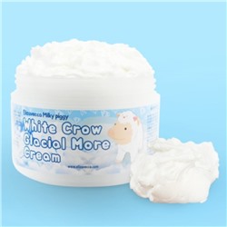 Elizavecca Milky Piggy White Crow Glacial More Cream - Осветляющий крем для лица 100г